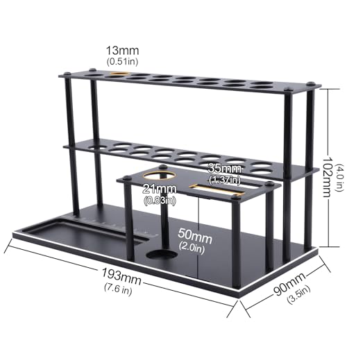 RC Car Tool Organizer (Unassembled) with Bulit-in Screw Tray Hobby Tools Storage Rack Kit Screwdriver Plier Holder for RC Models Car Quadcopters Drones Helicopters Airplanes Boats