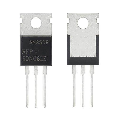 RFP30N06LE N-Channel Power MOSFET Transistors 30A 60V P30N06LE Mosfets Transistor 30 Amp 60 Volt TO-220 (Pack of 10Pcs) - style: RFP30N06LE