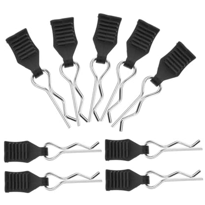 Toddmomy 20pcs Rc Car Body Clips Pull Tabs Fixing Clips Strong Fasteners for Rc Vehicle Parts Fit