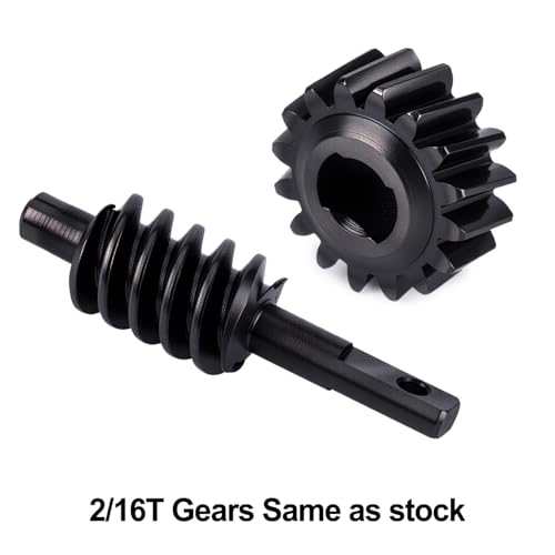 1/30 Axle Set Upgrade for SCX30 RC Cars | Fits SCX30 - Steel Upgrade - Replacement Parts - size: 16T