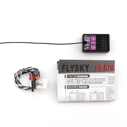 Flysky FS-R7V 7CH ANT Protocol Receiver External Single Antenna | PPM/IBUS Output For FS-G7P Transmitter RC Car Boat