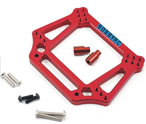 STRC (Red) Aluminum Front Shock Tower for Traxxas 2wd Slash Stampede Rustler Bandit