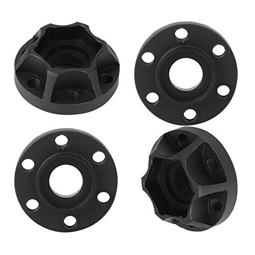 4pcs Wheel Hex Hub, RC Wheel Hex Hubs Drive Adapter Fit for SCX10 1/10 RC Crawler 1.9inch 2.2inch Wheel(11mm) Wheel Hex Hub Wheel Hex Hub 8Mm Wheel Hex Hub Adapter