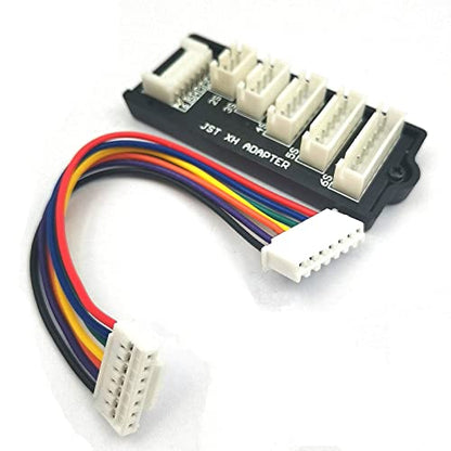 FainWan 2 Pack JST-XH 2S-6S 3S Balance Charger Extend Expansion Board Adapter Converter for RC Vehicles Lipo Battery Charging