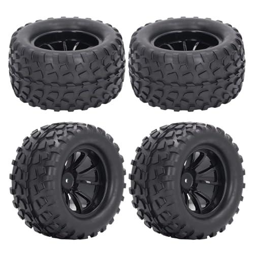 Rc Accessories for Axial for Hsp for Redcat for Hpi 10 1/10 Hole Wheel Hub RC Car Tires 12mm Hex Truck Wheels