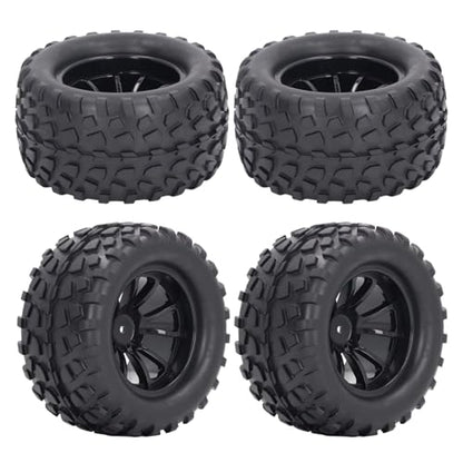 Rc Accessories for Axial for Hsp for Redcat for Hpi 10 1/10 Hole Wheel Hub RC Car Tires 12mm Hex Truck Wheels