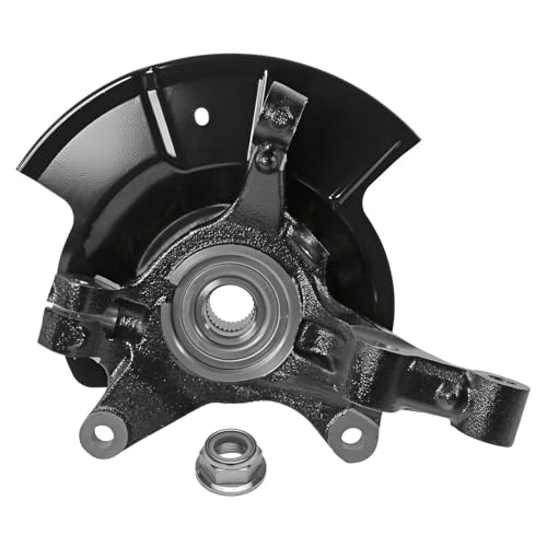 Detroit Axle - Front Left Steering Knuckle CV Axle for 07-10 Ford Edge | Lincoln MKX, Driver Side Steering Knuckle & Wheel Bearing Hub CV Axle 2007 2008 2009 2010 Replacement - size: 2UX50464/Pair