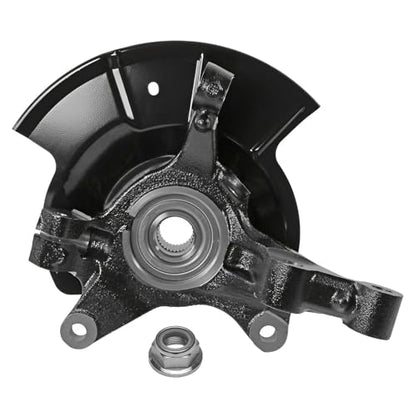 Detroit Axle - Front Left Steering Knuckle CV Axle for 07-10 Ford Edge | Lincoln MKX, Driver Side Steering Knuckle & Wheel Bearing Hub CV Axle 2007 2008 2009 2010 Replacement - size: 2UX50464/Pair