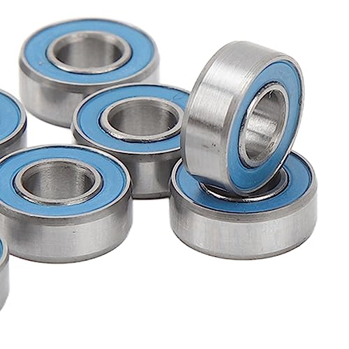 RC Car Bearing Kit, 32-Piece Sealed Steel Bearings for 1/10 1/8 Scale Off-Road and On-Road, Reduces Friction for Speed