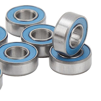 RC Car Bearing Kit, 32-Piece Sealed Steel Bearings for 1/10 1/8 Scale Off-Road and On-Road, Reduces Friction for Speed