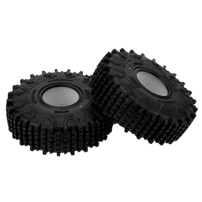 MEUS RACING 1.0 Tires - MS6 MPRO Pin Tires for TRX4M SCX24 FCX24 AX24 1/24 1/18 RC Crawler, 0.83/2.52/R1.0, #M1009 - size: M1009