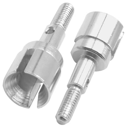 4Pack ShareGoo Metal Wheel Stub Axle Shafts Adapter Drive Axle Cup 02033 Compatible with HSP Redcat Racing Exceed 94123 94111 1/10 RC Car Buggy Truck