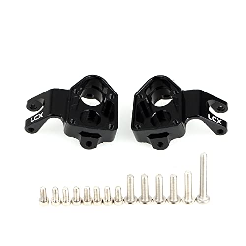 LCX Racing 1/18th RC Crawler Car Front Portal Axles Aluminum Steering Knuckle for Axial Capra UTB18 Unlimited Trail Buggy, Upgrades Parts Accessories (Steering Knuckle)