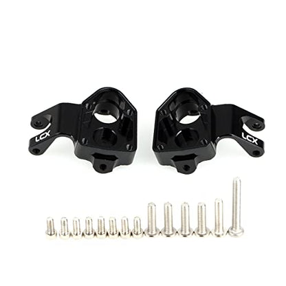 LCX Racing 1/18th RC Crawler Car Front Portal Axles Aluminum Steering Knuckle for Axial Capra UTB18 Unlimited Trail Buggy, Upgrades Parts Accessories (Steering Knuckle)