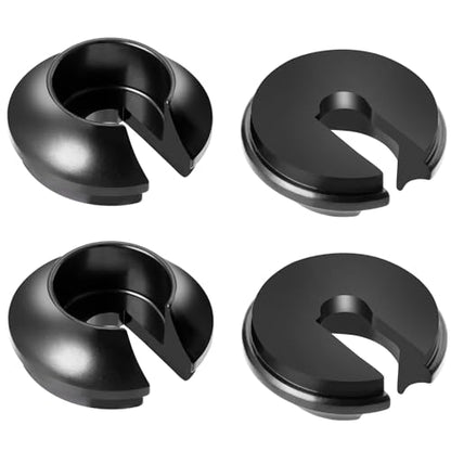 QUE-T RC Spring Retainers 4pcs/Set Shock Cups Counterweight for 1/18 TRX4M TRX4-M RC Crawler Car
