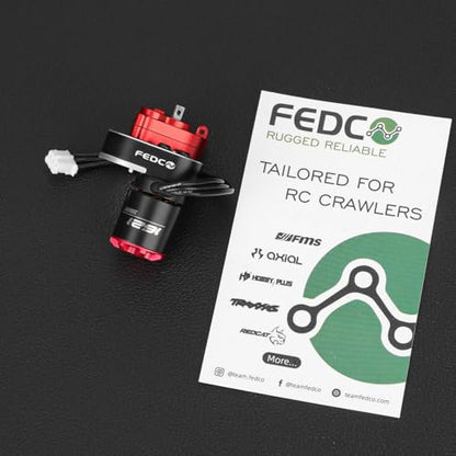 SCX24 Motor and Transmission for Axial SCX24 Upgrades 1/24 RC Crawler | with Hobbywing QUICRUN Outer-1621SL 3500KV Brushless Motor Upgrade - style: scx24 motor
