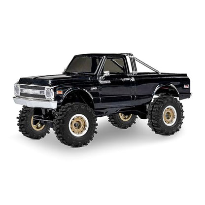 0.7" Aluminum Beadlock Wheels and Tires Set for 1/30 Axial SCX30 RC Crawler – Upgrade Parts (Bronze-296) - color: Bronze-296