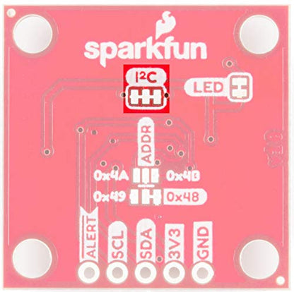 SparkFun Digital Temperature Sensor - TMP102 (Qwiic) - Use with 3.3V | Compatible w/ Arduino & other Single-board computers Easy-to-Use I2C sensor Plug-&-Play breakout board Runs 1.4-3.6V input