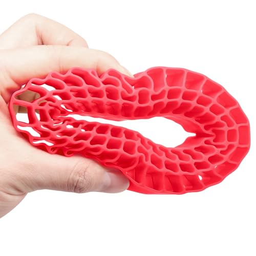 OGRC Silicone Rubber Tire Inserts Foam Fit 1.9 Wheel Tires 1/10 Crawler Accessories (Red) - color: Red
