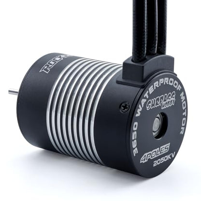 Surpass Hobby 3650 Brushless Motor 3900KV 3.175mm Shaft Waterproof Motor for Most of 1/10 Scale RC Truck RC Car - size: 3900kv, style: 3650 Brushless Motor