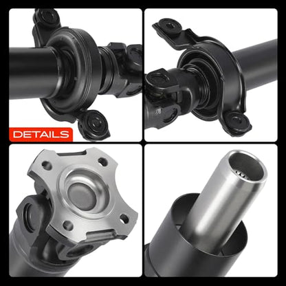 A-Premium Rear Drive Shaft Driveshaft Assembly Compatible with Subaru Legacy 1996-1999, Outback 2001-2004, Baja 2003-2006, AWD Automatic Transmission, Replace# 27111AE061, 27111AE062, Prop Shaft