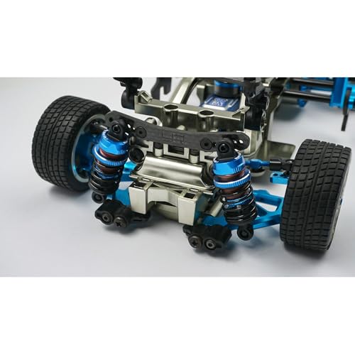 Yeah Racing BBG-0080BU Alum Big Bore Go 80mm Damper Set (2) Blue : 1/10 Buggy