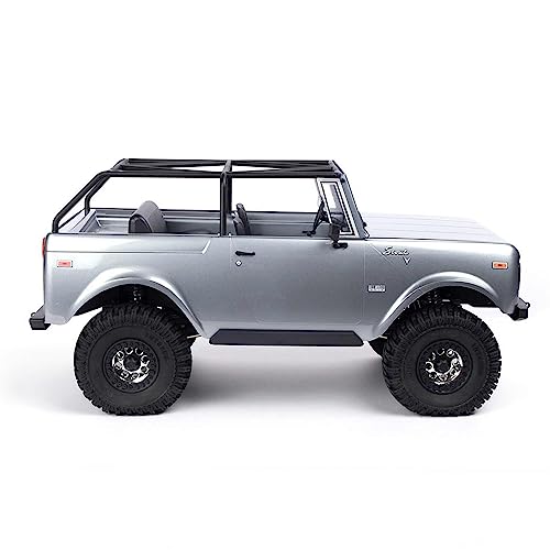 Redcat Racing Gen9 Scout 800A 1/10 Scale Trail RC Truck Crawler, 4WD Electric, 2-Speed Transmission, Portal Axles, Licensed International Body, Waterproof ESC, RTR Remote Control Truck - Graphite
