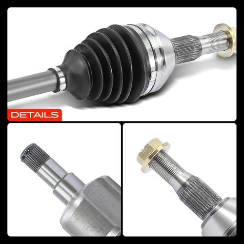 A-Premium Front Right Passenger Side CV Axle Shaft Assembly | Compatible with Chevy, Buick & Pontiac Models - Impala, Monte Carlo, Venture, LaCrosse, Allure, Century, Regal, Grand Prix - style: Front Passenger Side