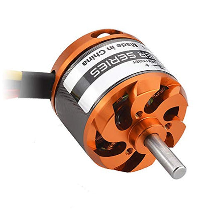 Brushless Motor 3536 RC Outrunner Motor Electric DC Motor for Helicopter UAV Multicopter RC Plane Fixed Wing & Robotic Arm(1250KV) - style: 1250