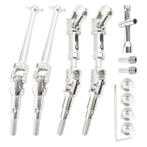 Front and Rear CVD Drive Shaft & M40 Wheel Lock Nut & P812 Wrench and Screwdriver Accessory Replacement Spare Parts for H14BM 14210 14209 JC14EP HP141 HP141S 1/14 Scale RC Car Trucks