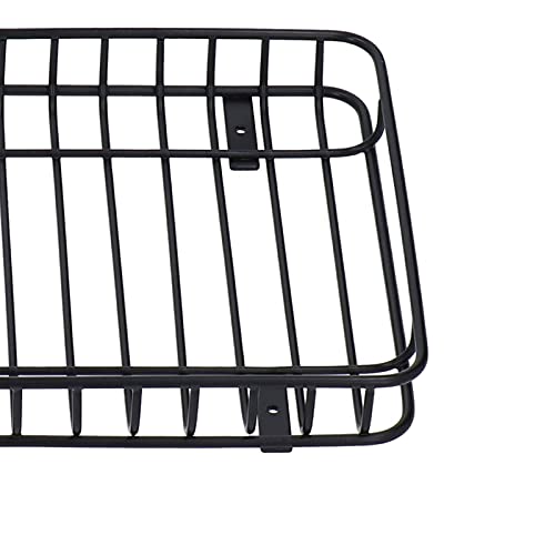 Roof Rack, Lightweight Metal Luggage Carrier for RC Truck Accessories, 1/10 Scale Off-Road Vehicle Parts for Hobbyists, Crawlers, and Trail Enthusiasts