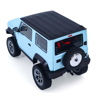 RTR 1/16 HG Remote Control Off Road Car Electric RC Crawler Light System Smoke Unit Metal Gear Drive Shaft Battery Charger Hobby Model for Ages 14+ - color: Blue