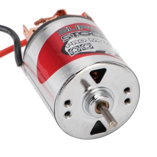 540 RC Brushed Motor Stainless Steel Shell Waterproofing Large Torsion Brushed Motor Replacement for 1/10 RC Car (22T) - size: 22T
