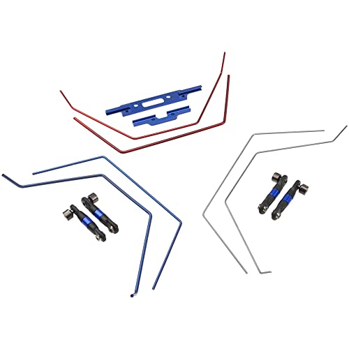 ShareGoo RC Sway Bar Kit Front & Rear Anti-Roll Bar Wide Sway Bar Compatible with 1/10 Traxxas Slash 2WD RC Car