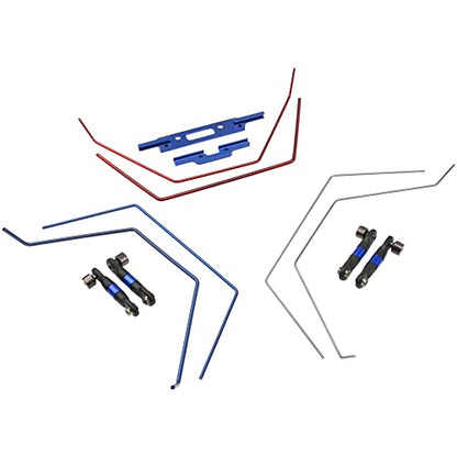 ShareGoo RC Sway Bar Kit Front & Rear Anti-Roll Bar Wide Sway Bar Compatible with 1/10 Traxxas Slash 2WD RC Car