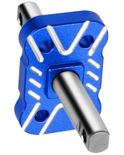 RC Differential Locker Spool Upgrades Part for 1/10 Slash 2WD(VXL),Rustler 2WD(VXL),Stampede 2WD(VXL),Bandit 2WD(VXL),Aluminum Diff Locker Mounts Hop-up,Navy Blue