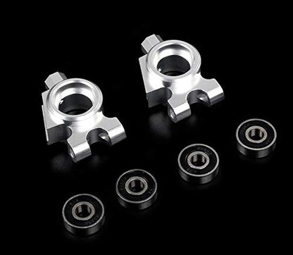 CNC Rear Wheel Hub Carrier Set for FG Monster RC Truck Rovan BM5