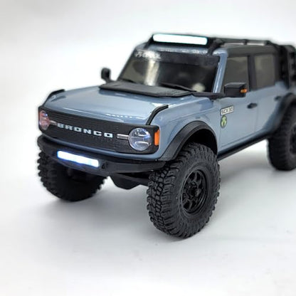 RC Car LED Roof Light Bar for Axial SCX30 1/30 Ford Bronco (Bronco Bumper Light) - color: Bronco Bumper Light