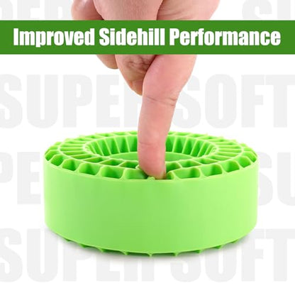 INJORA Silicone Rubber Insert for 1.9" 120-124mm × 45-48mm Tire, GN, 1908 - color: Green