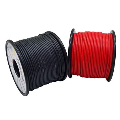 TUOFENG 22 AWG Silicone Wire Kit - 400ft | Flexible, Hook Up Cable - size: 22 AWG 2 Colors Silicone Wire 200ft