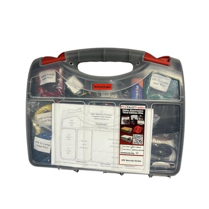 Make: Electronics Third Edition Kit 1 Deluxe - Beginner, Intermediate, & Advanced (Teen - Adult) Component Pack that Follows The Experiments in Make: Electronics 3rd Ed by Charles Platt - style: Kit 1 (Ch. 1-3) Deluxe
