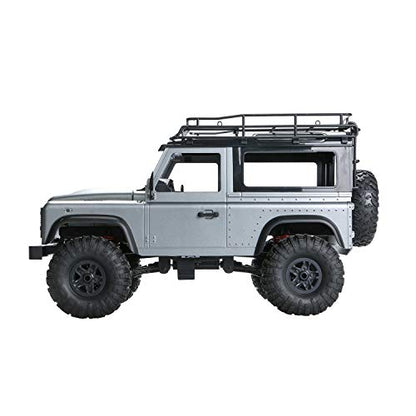 GoolRC MN 99s RC Car, 1/12 Scale 4WD 2.4G Remote Control Car for and Adults, RTR RC Crawler Off Road Truck for Land Rover Vehicle Models with 2 Batteries - size: 2 Batteries