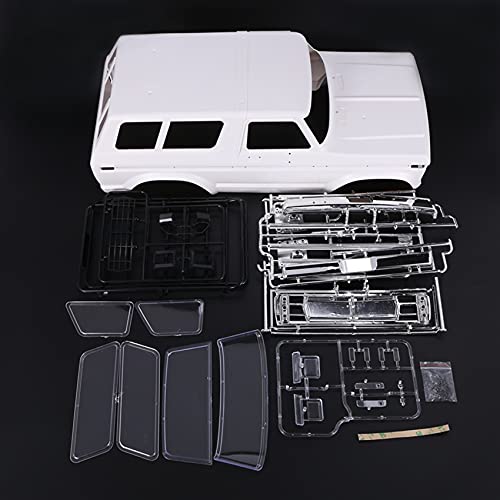 RC Crawler Car Parts Hard Plastic Body Car Shell 313mm Wheelbase Unassembled Kit for Axial SCX10 90046 4