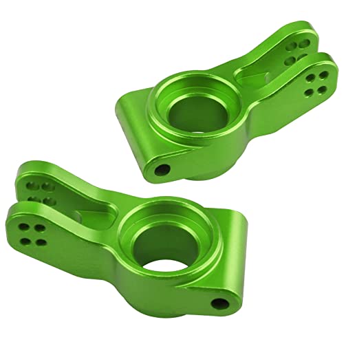 Aluminum Rear Hubs Stub Axle Carriers Knuckles for 1/8 ARRMA Typhon Talion 6S, 1/7 Infraction Limitless Mojave 6S BLX Upgrades, Replaces AR330193 (Green)