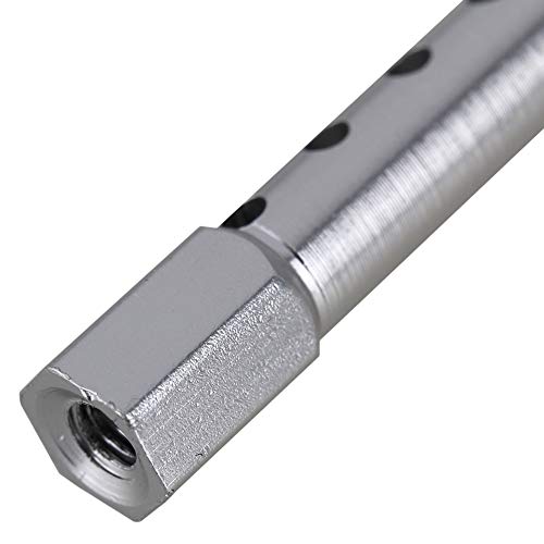 Mxfans 4X 2.36 Silver Al Body Post Bracket Replacement for HSP RC1:10 On-Road 102037S