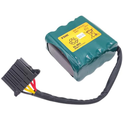 (4-Pack) 8HR-4/3FAUPC Battery Pack 9.6V 4500mAh for Okuma Machine Tool E5503-07E-001 Rechargeable
