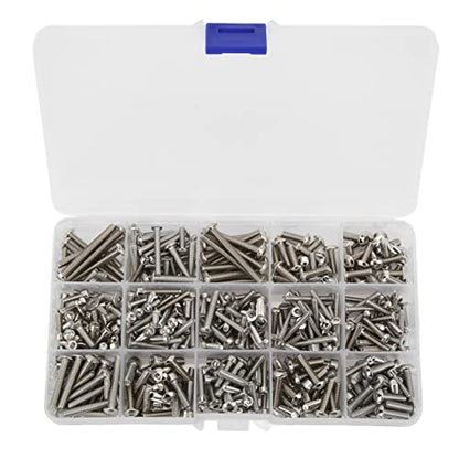 RC Car Stainless Steel Screws Kit Upgrade Pack for 1/5 Scale
