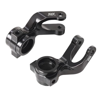 KYX Racing Aluminum Front Steering Knuckle Set Upgrades Parts Accessories for 1/10 RC Car ARRMA Fury Mega