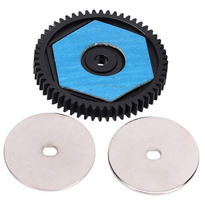 RC Car Spur Gear, Metal 56T Spur Gear and 12T Motor Gear RC Replacement Spare Upgrade Parts Accessories for SCX10 RC Car Model Spur Gear 32P Scx10 Ii Spur Gear