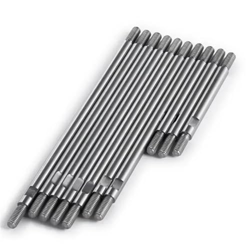 for Trxs for TRX4 1/10 RC Crawler Car Upgrade Parts 10Pcs Steel 313mm Wheelbase Link Rod Linkages Pull RC Links Linkage